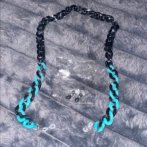 Chunky Acrylic Eyeglass Chain Holder